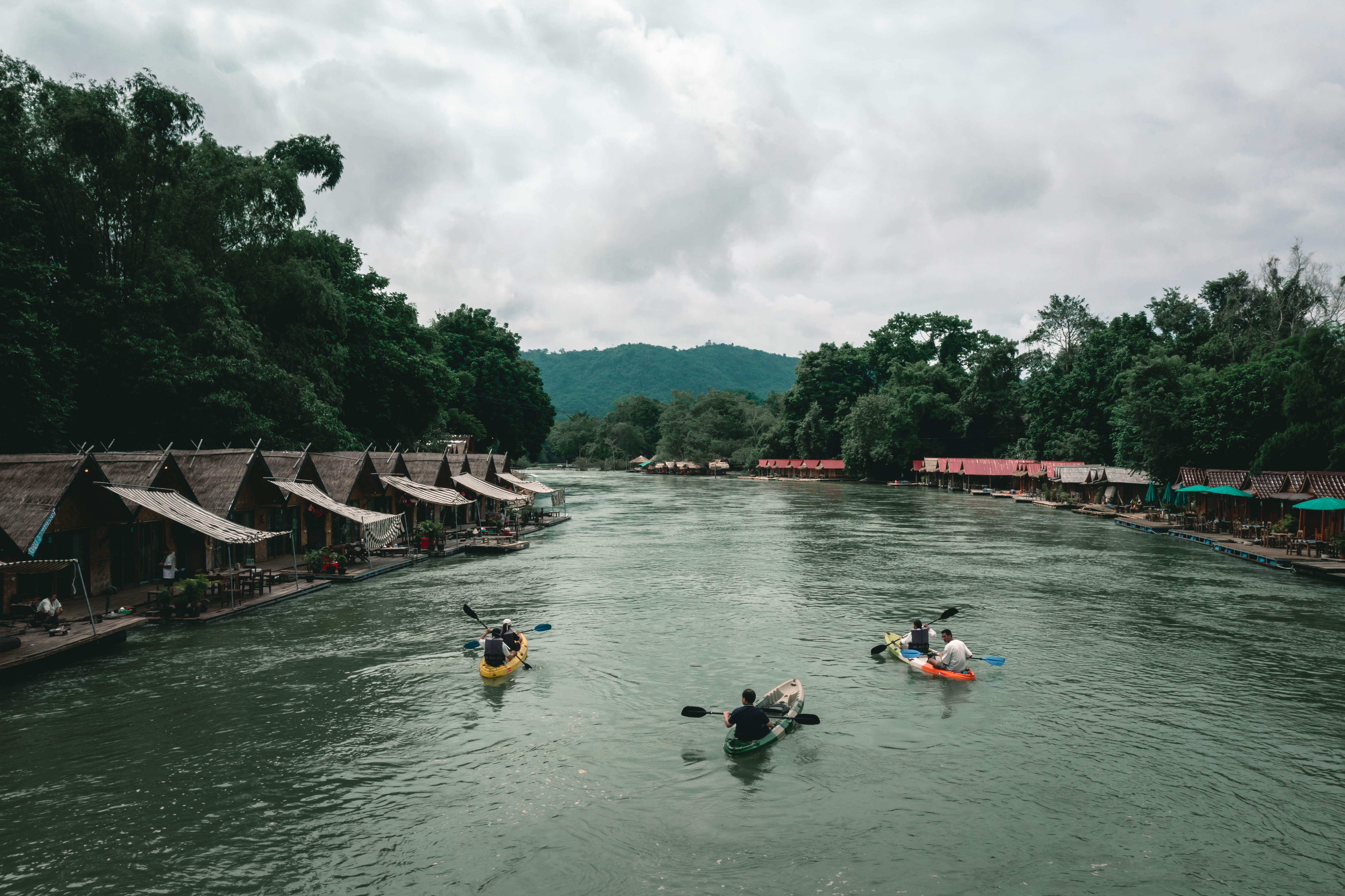 Immerse Yourself in Nature: 1-Hour Kayaking Experience on Nam Lik River in Meuang Feuang