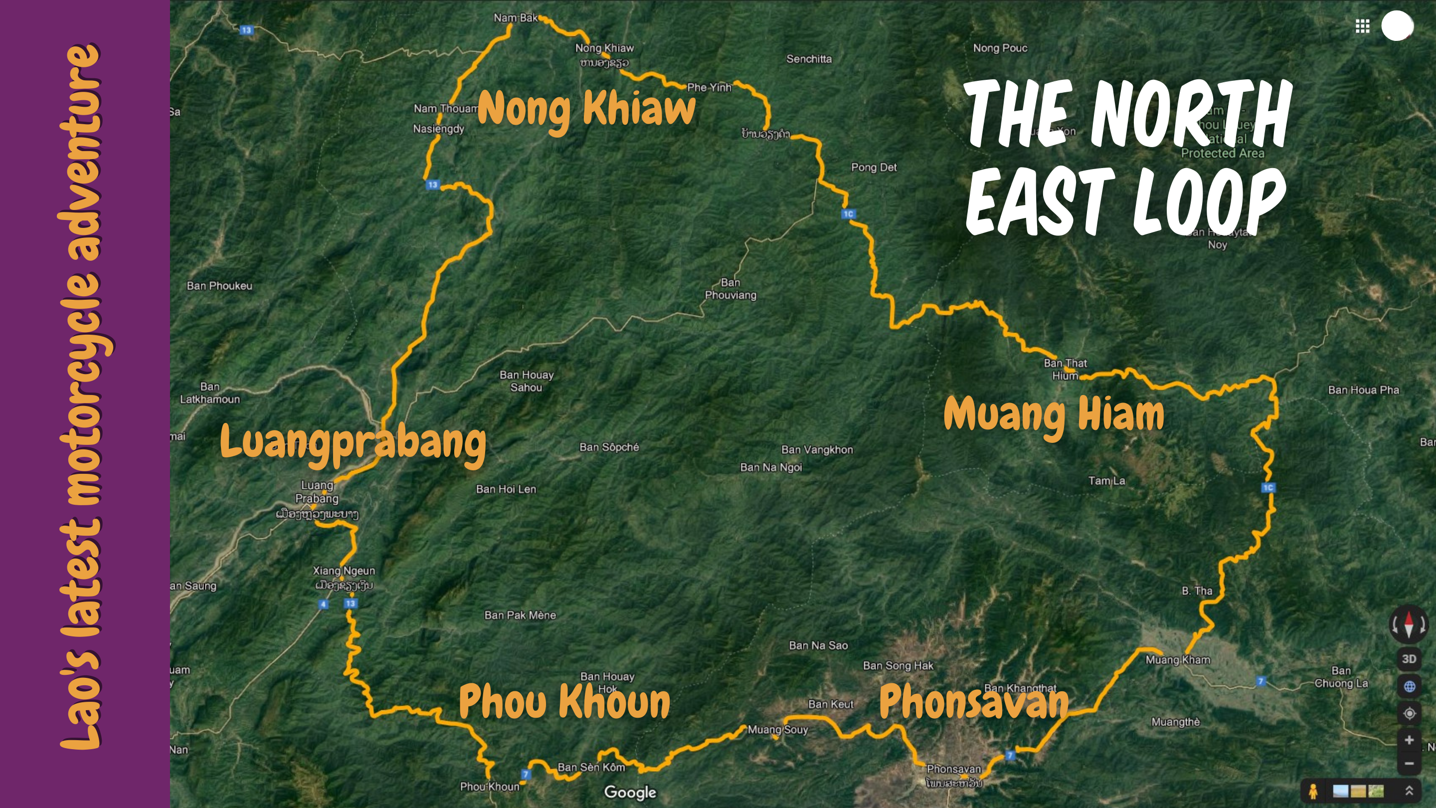 The North East Loop - 老挝最新的摩托车探险