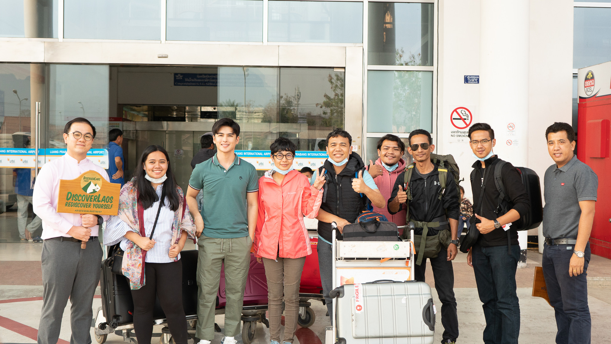 Welcome Filming Crew and Host to Luang Prabang