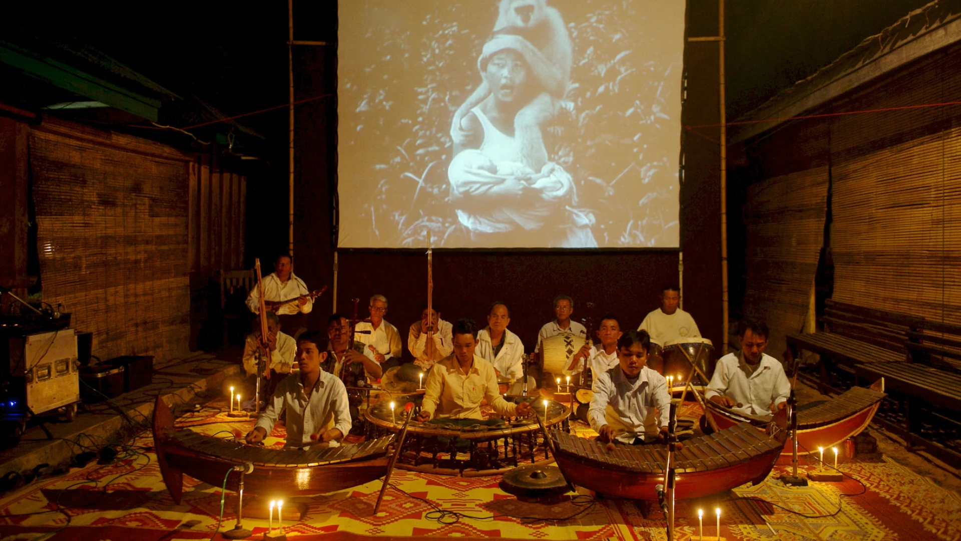 Shadow puppet theatre