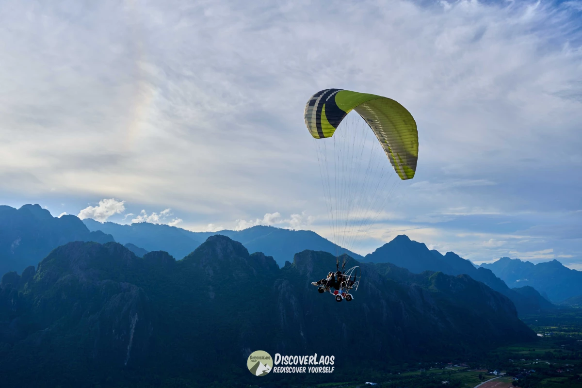 ການສຳຫຼວດວັງວຽງ - ທາງອາກາດ