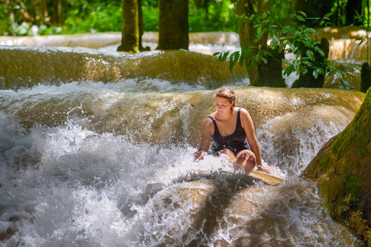 Tad Sae Waterfall