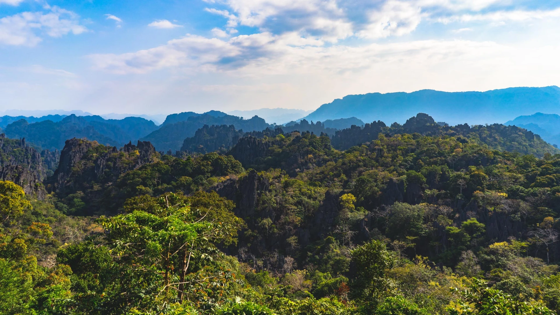 The Rock Viewpoint at Phou Pha Marn