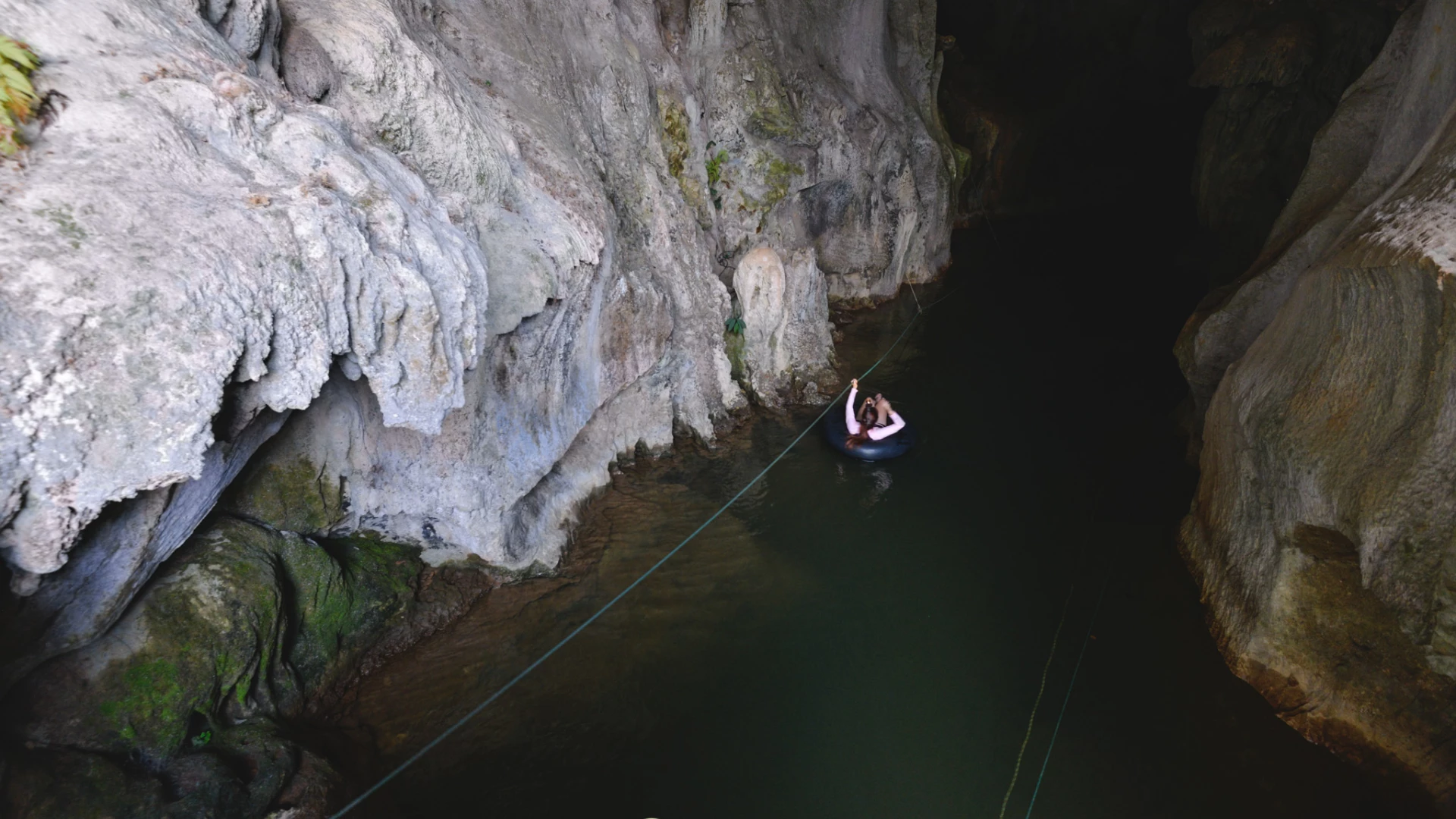 Tubing in Tham None Cave