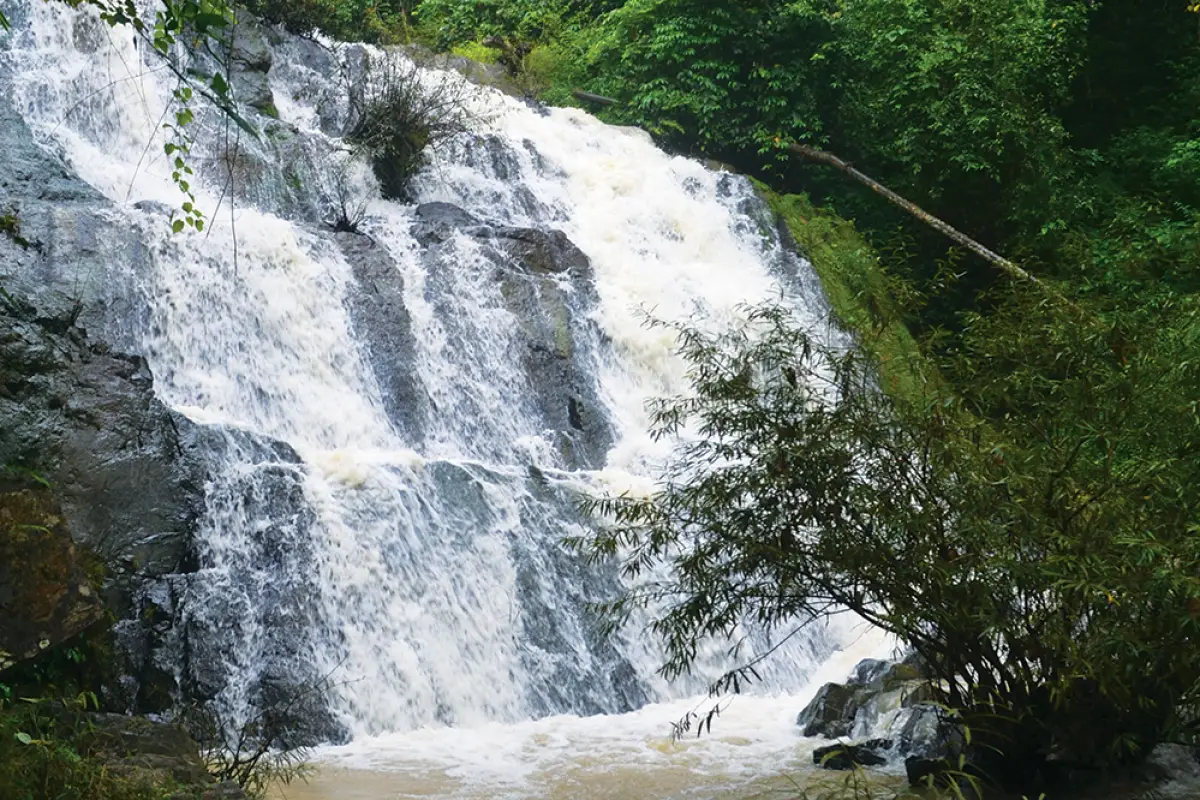 Luang Namtha Caves and Waterfalls