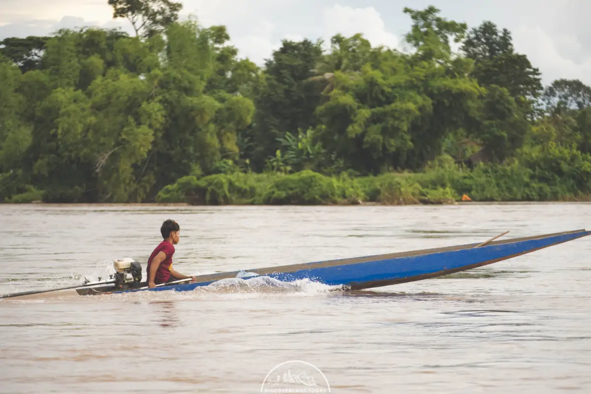 Life on the river at Don Det
