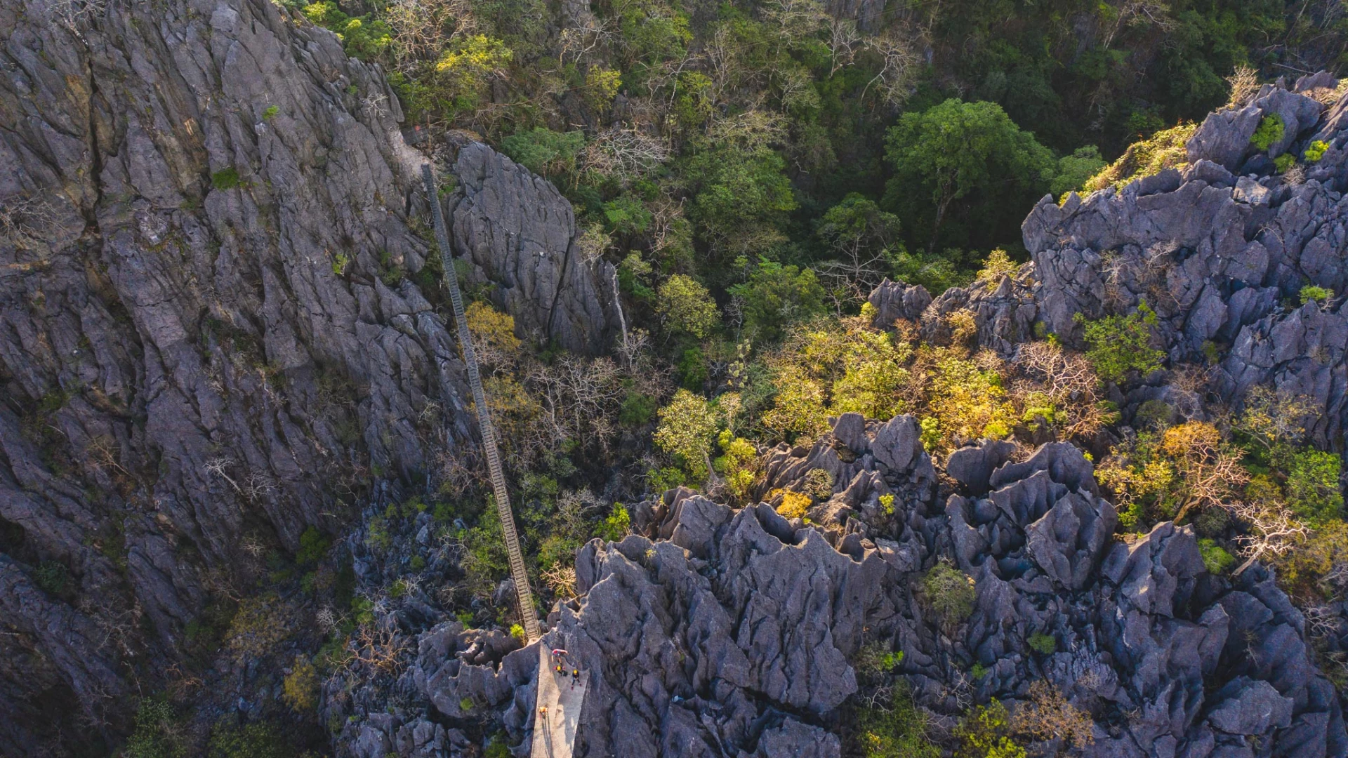 The Rock Viewpoint at Phou Pha Marn