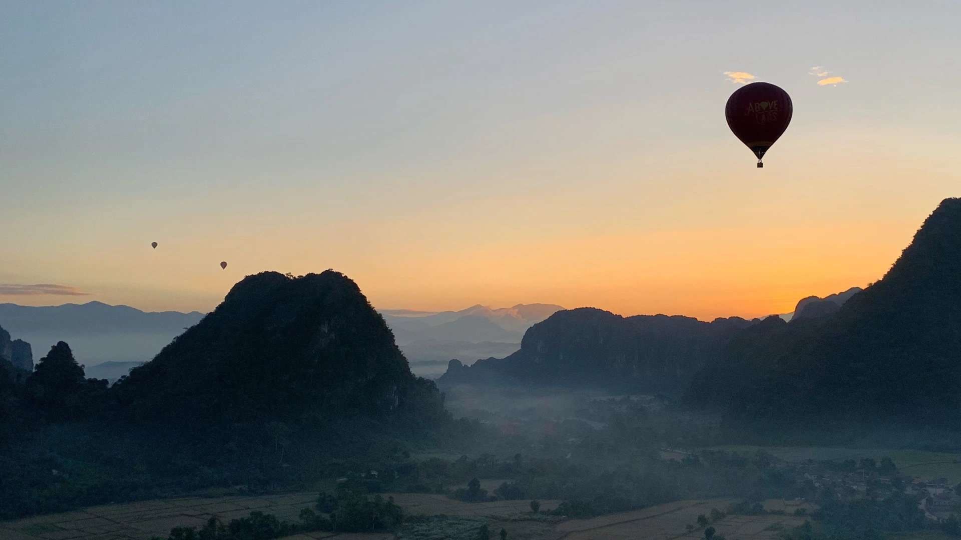 Hot Air Balloon Ride Experience Over Vang Vieng