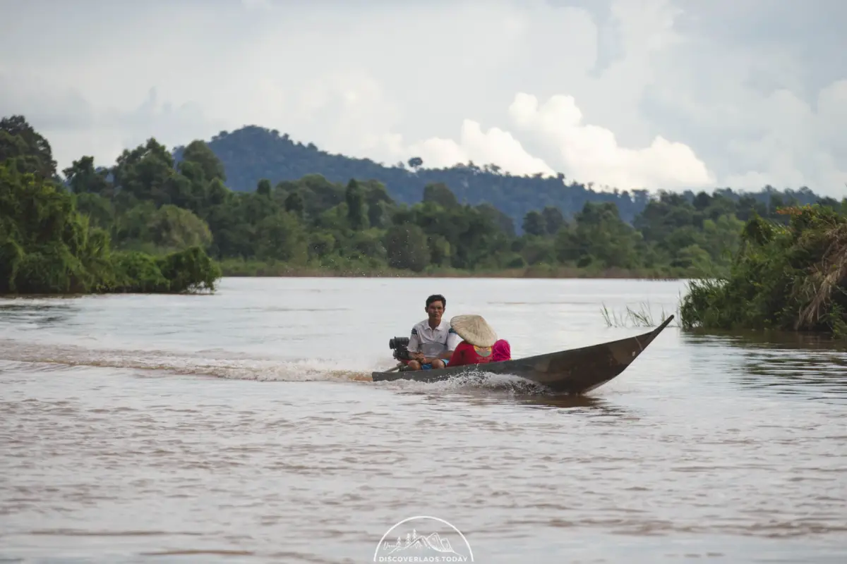 Life on the river at Don Det