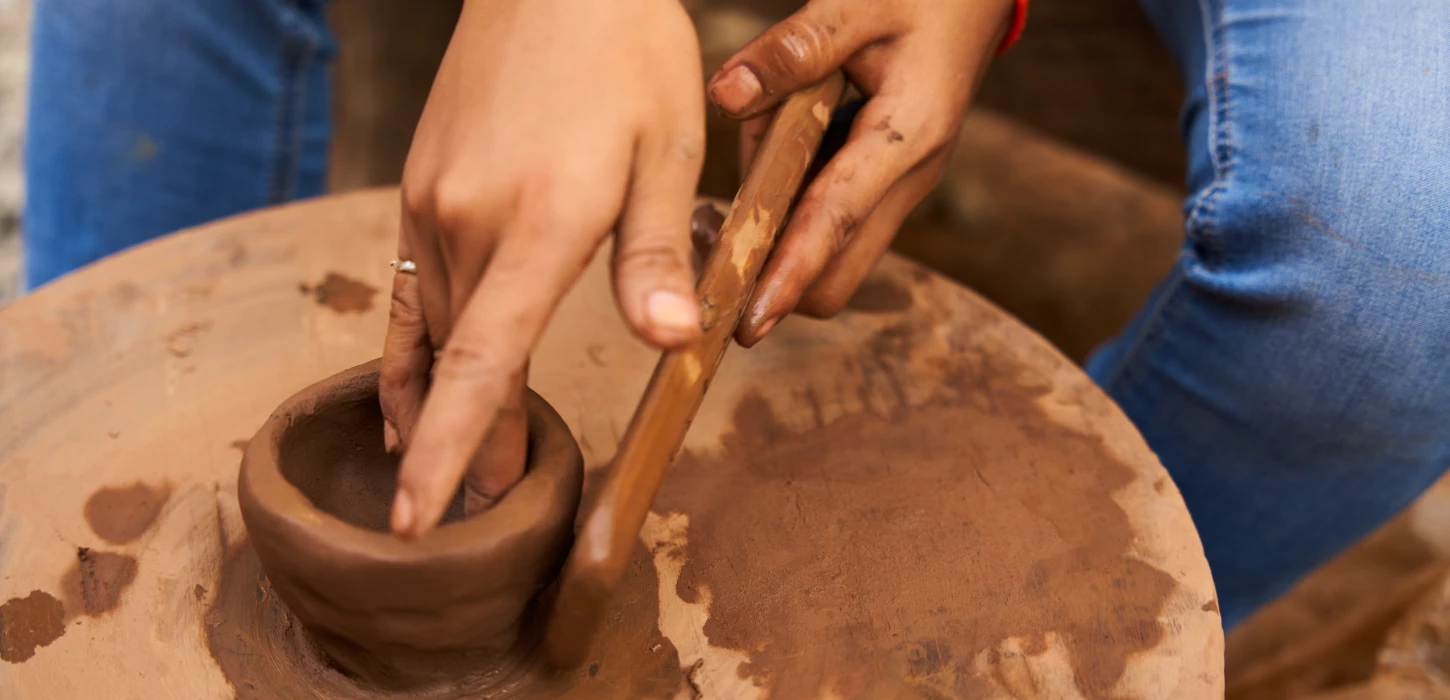 Pottery & Candle Making Class With Lunch