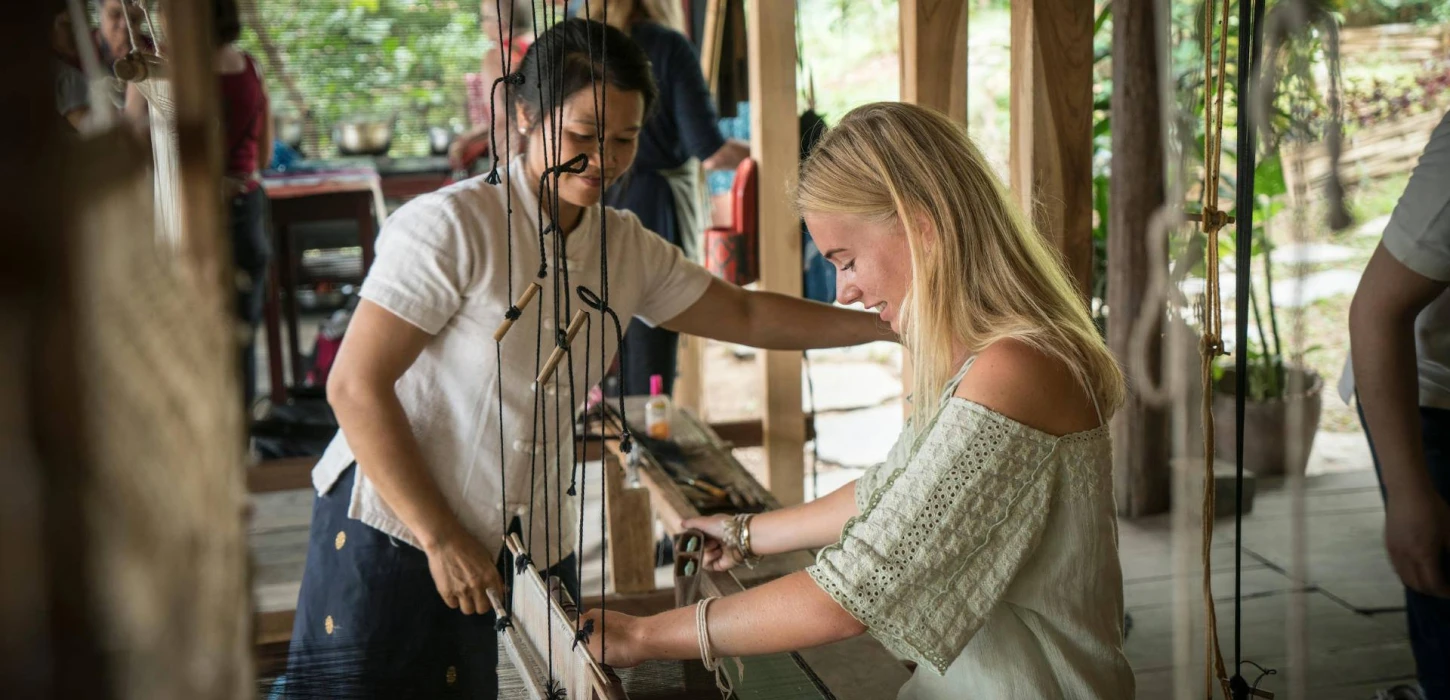Silk Weaving Experience in Luang Prabang