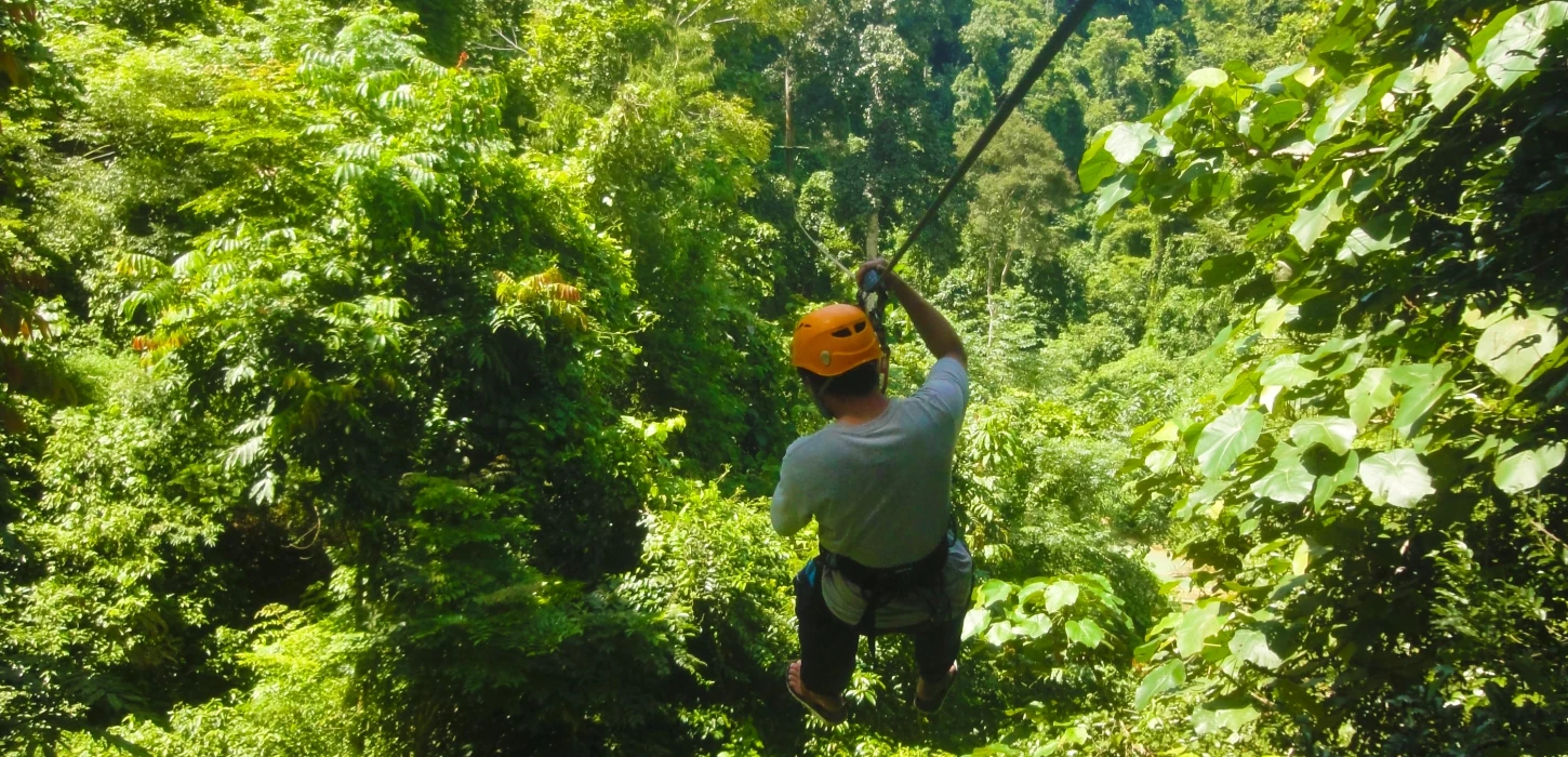 Half-Day Ziplines at Nahm Dong Park