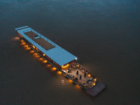 Sunset Cruise With Live Performance On Mekong River Sunset Cruise With Live Performance On Mekong River