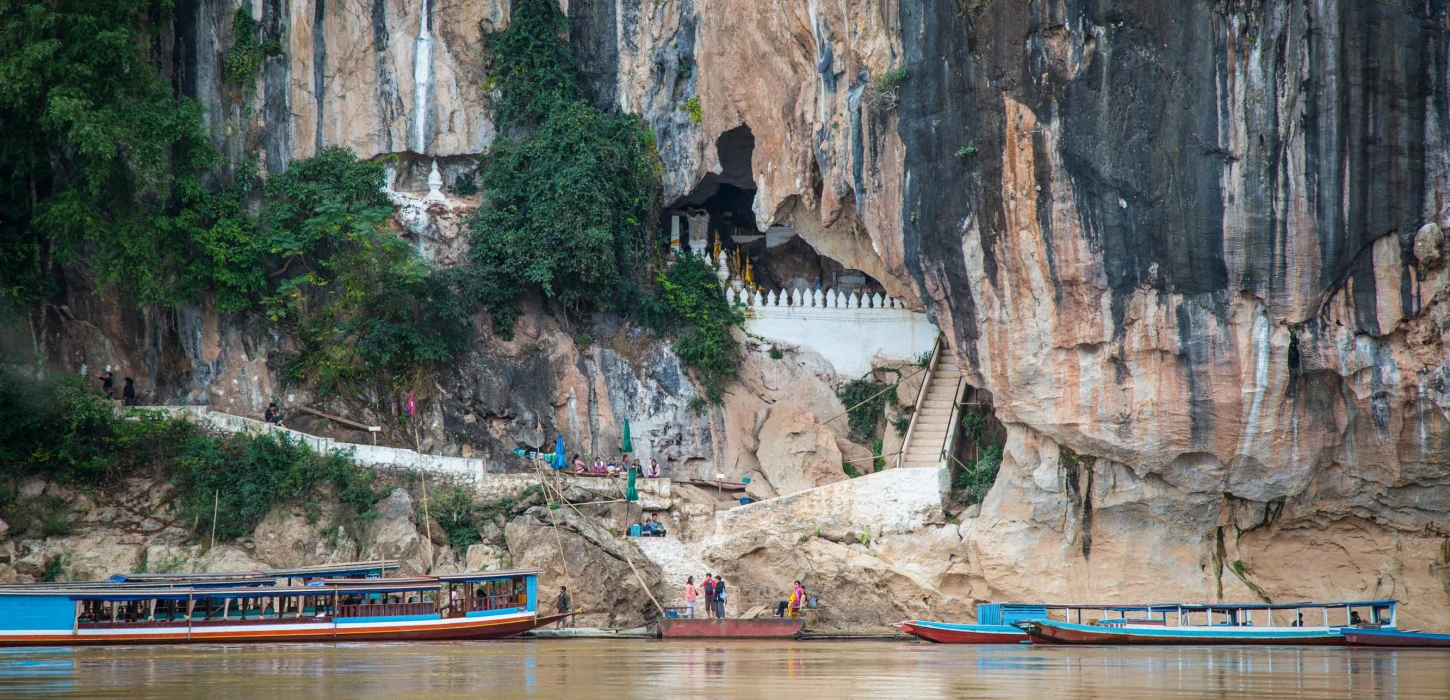 Entrance to the Pak Ou Cave