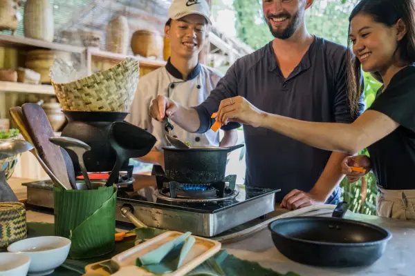 Unique Cooking Class at NamKhan Eco Lodge