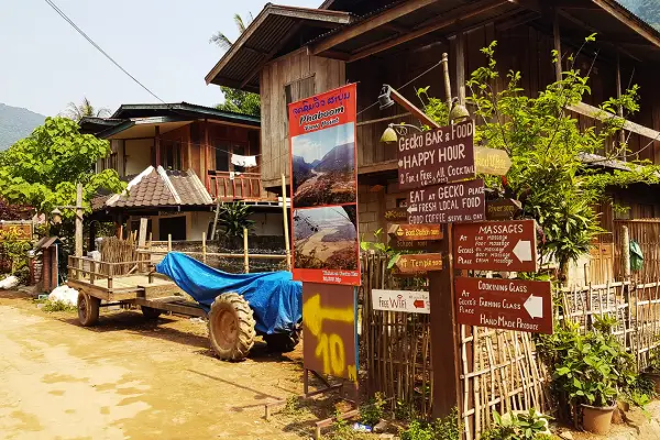 1-Day Adventure: Boat Ride, Muang Ngoi, Cave Exploration & Trekking to Ban Na