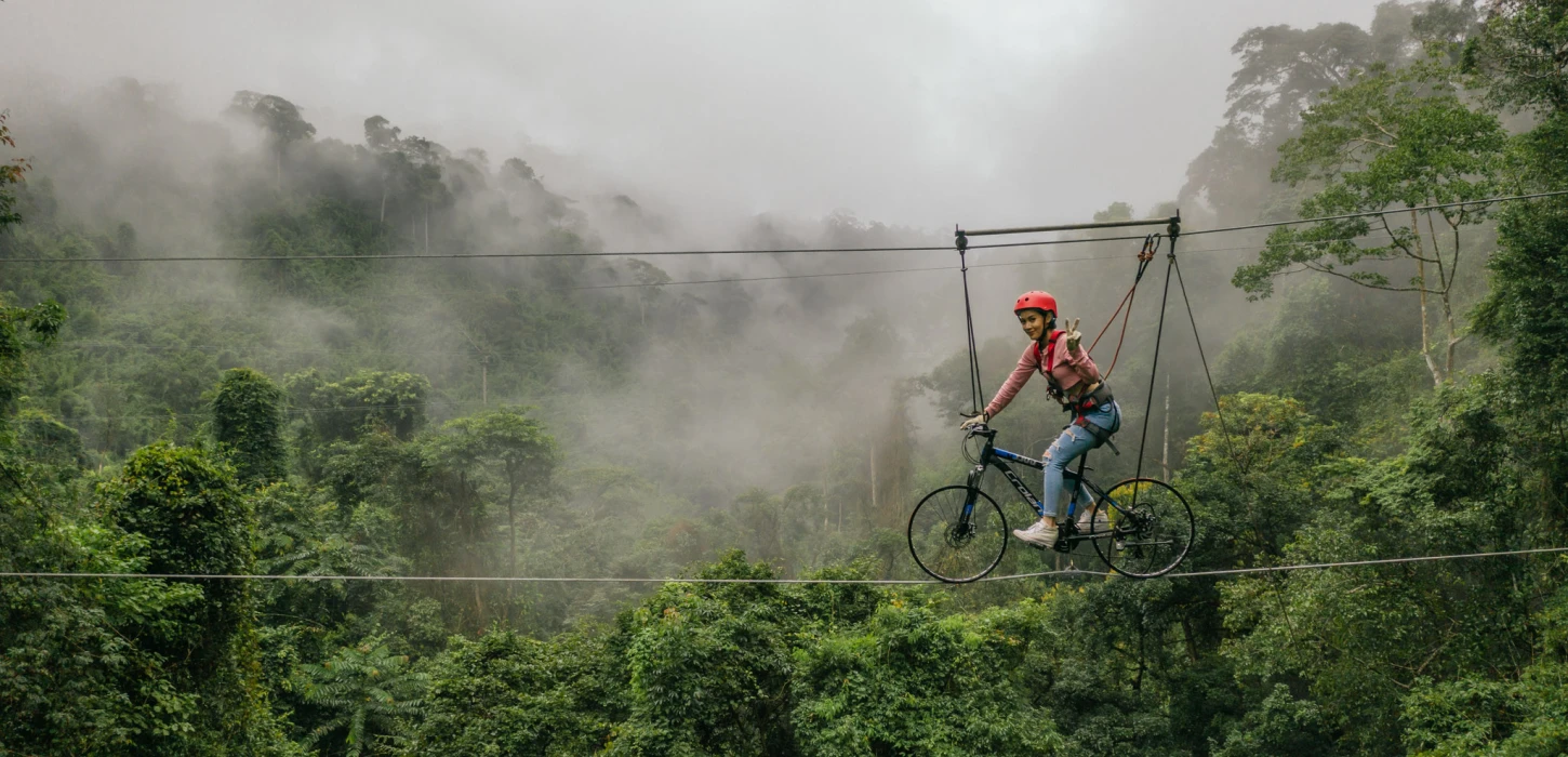 Tree Top Experience at Nam Pien Yorla Pa