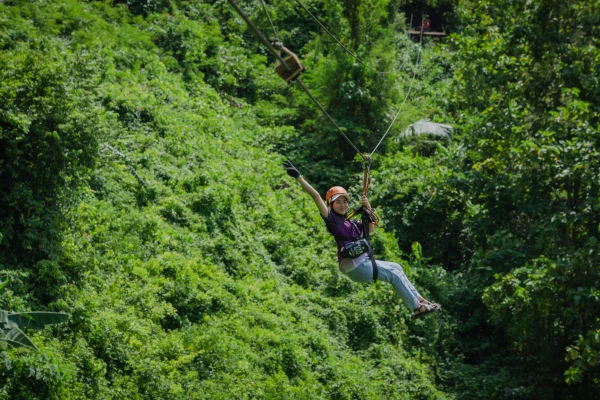 Half-Day Ziplining in Vang Vieng
