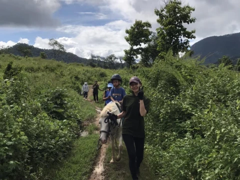 Pony Ride Experience - Bamboo Village, Forest Trails, and Temple Viewpoint