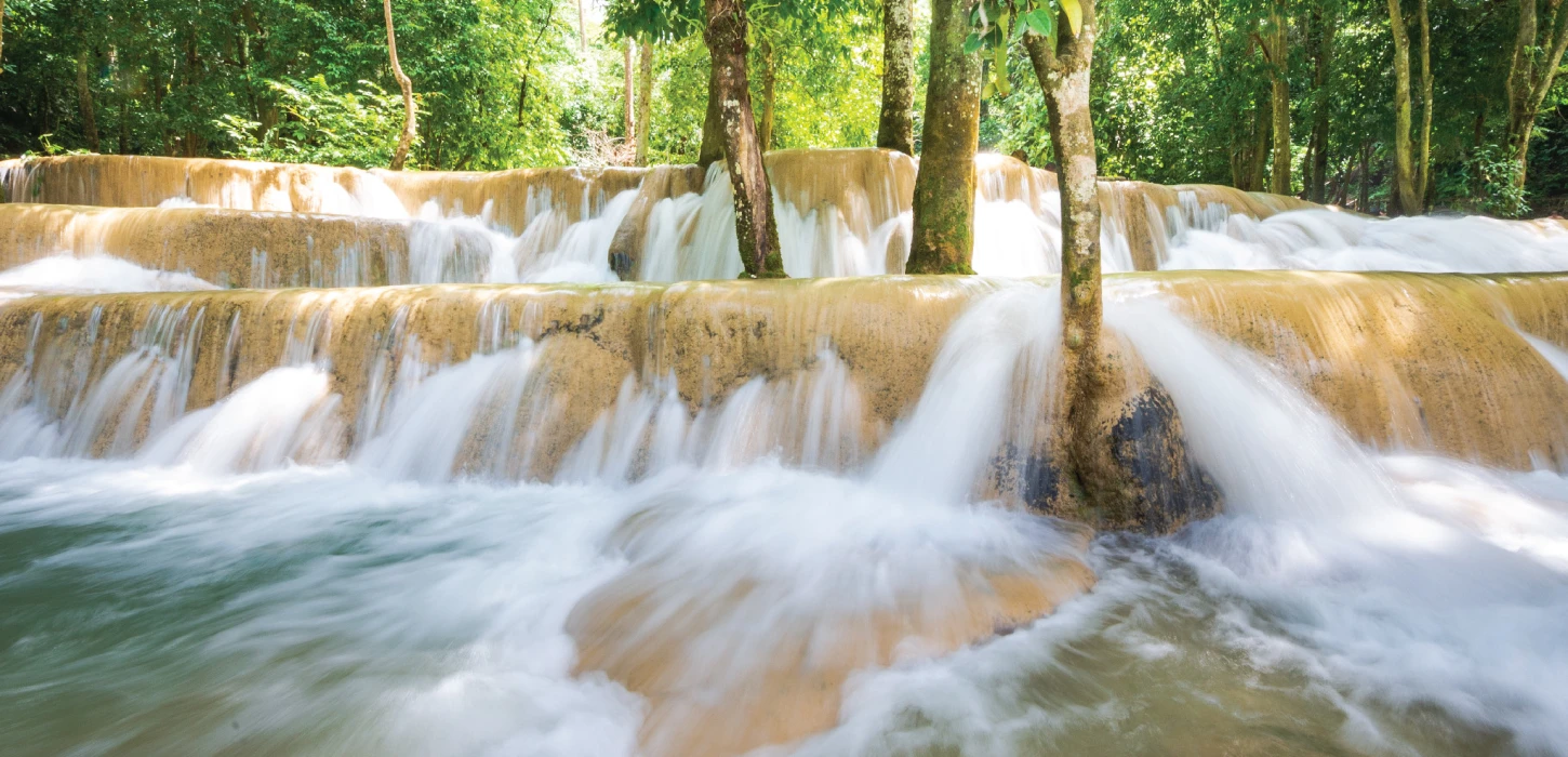 Tad Sae Waterfall