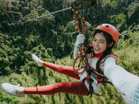 Package C | Conopy Walk > Photo Point > Zip Line > Tree Top at Nam Pien Yorlapa Package C | Conopy Walk > Photo Point > Zip Line > Tree Top at Nam Pien Yorlapa
