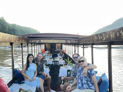 Evening Elegance: Sunset Dinner Cruise on the Mekong River Evening Elegance: Sunset Dinner Cruise on the Mekong River