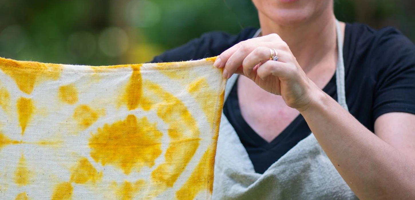 Natural Tie-Dye Napkin Experience