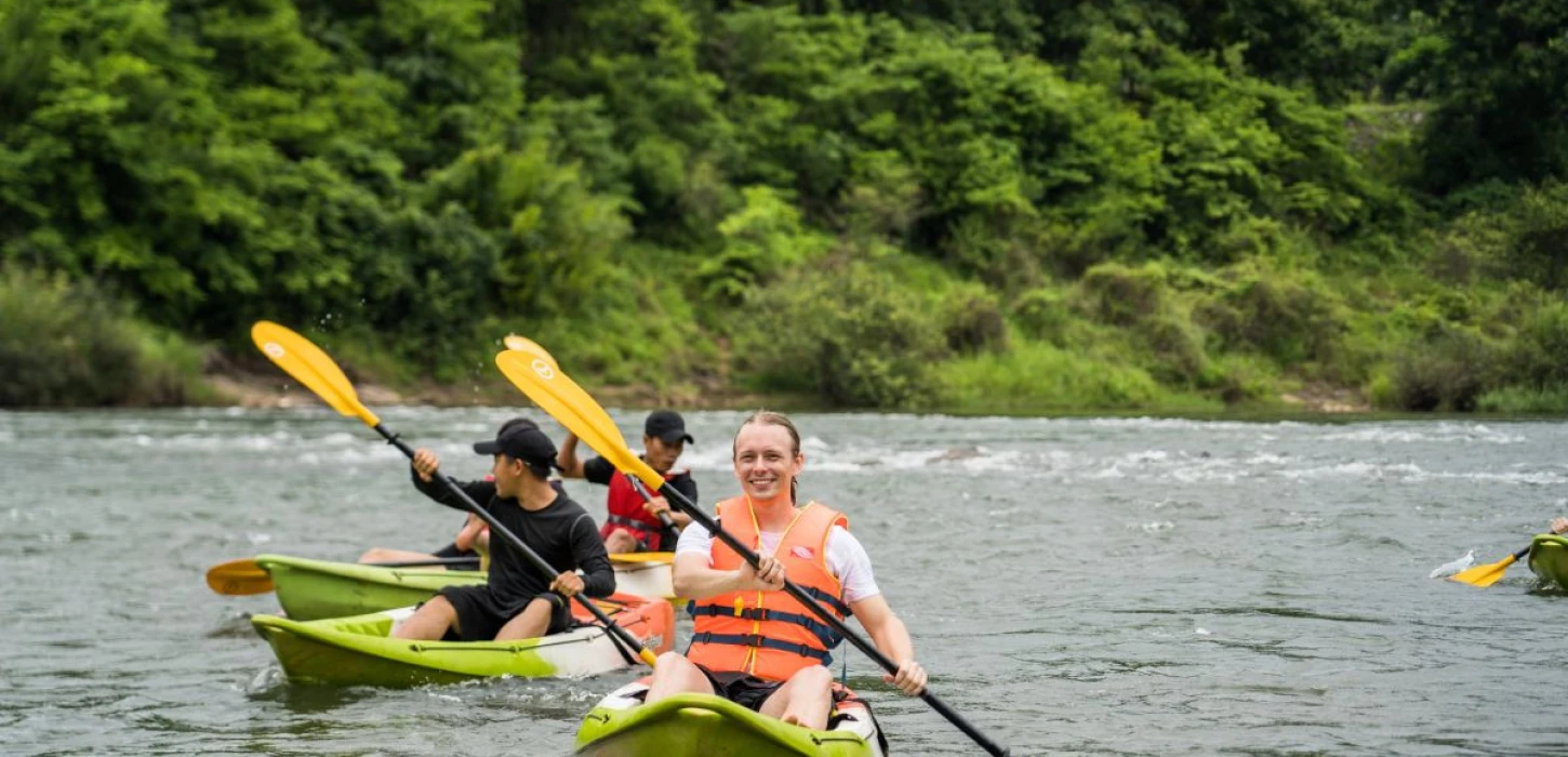 Namkhan River Tubing Or Kayaking