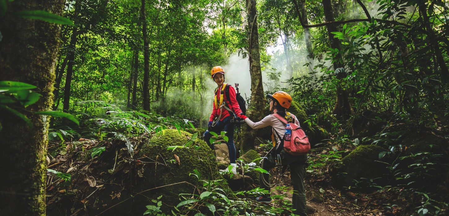 ATV, Trekking, Sky Bridges, Waterfall and Abseiling