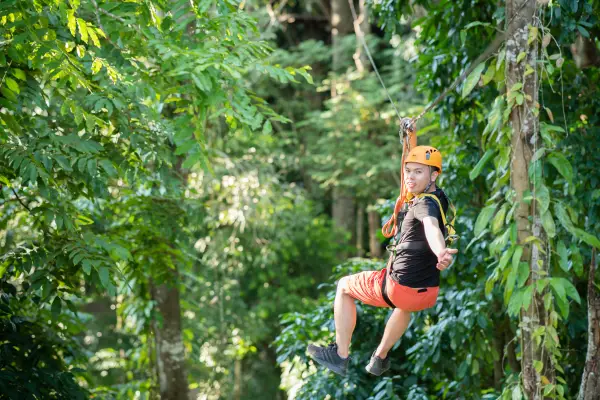 组合项目：绳索课程与滑索冒险