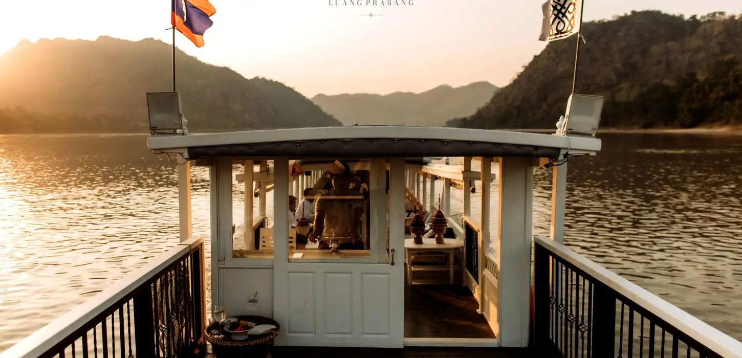 Luxury Private Day Cruise to Pak Ou Caves on the Mekong River