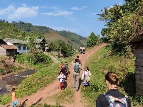 1 Day trek in Nam Ha – National Protected Area (7-8 Hours Trek)