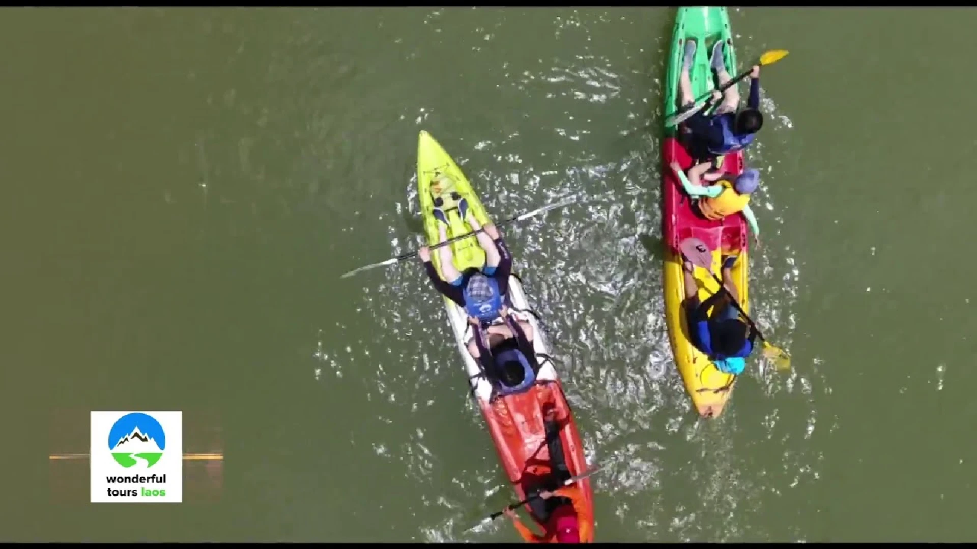 Half-Day Kayaking and Ziplining in Vang Vieng